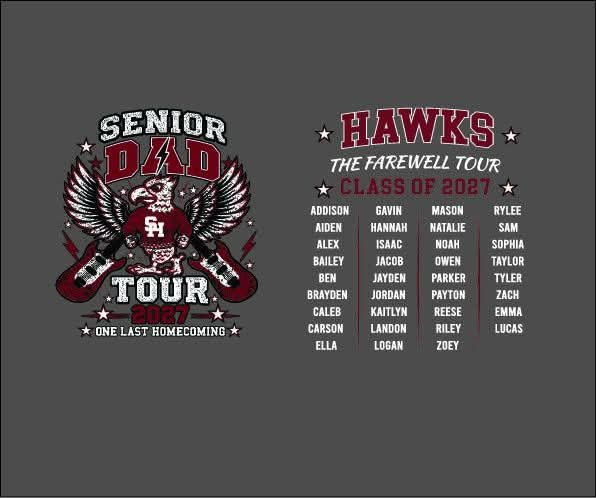 Hawks Team T- Shirts (Team Only)