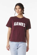 Maroon 3/4 Women's Shirt