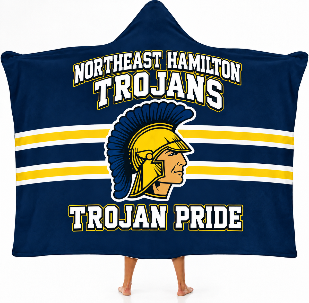 Trojan Hooded Blanket