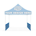 Custom Canopy 10' Half Wall