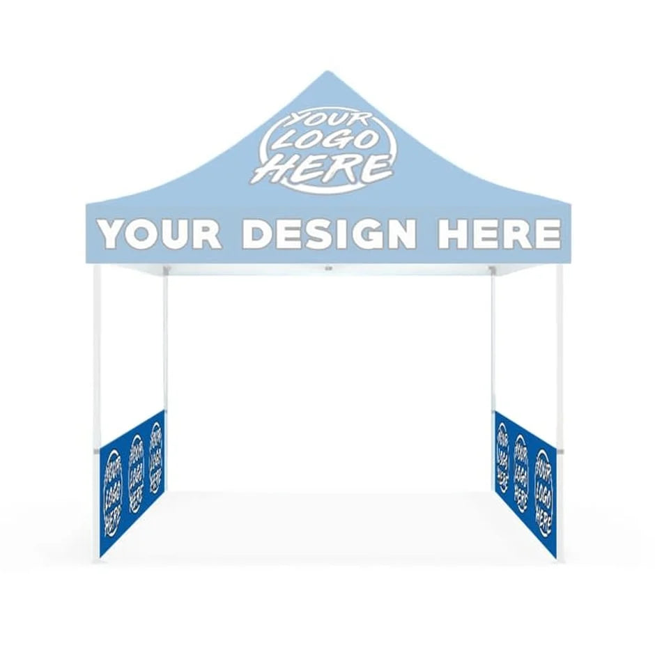 Custom Canopy 10' Half Wall
