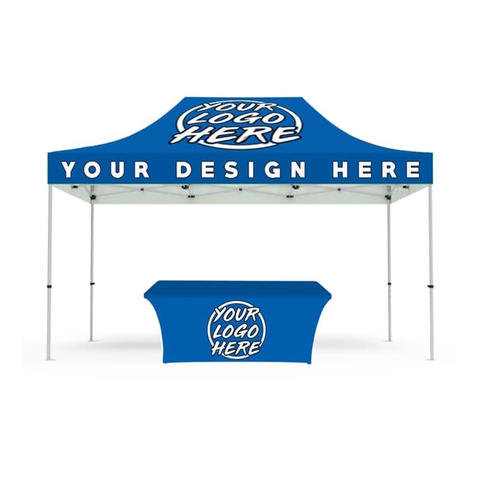 10' x 15' Custom Canopy Tent Bundle #4